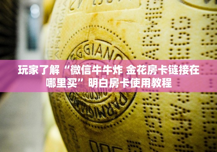 玩家必备教程“微信群炸 金花房卡充值购买”详细房卡怎么购买教程