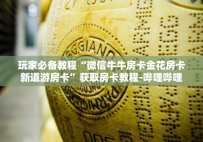 玩家必备教程“微信牛牛房卡金花房卡新道游房卡”获取房卡教程-哔哩哔哩